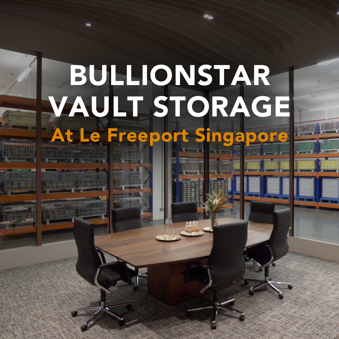 Inside Bullionstar's leading vaulting facility