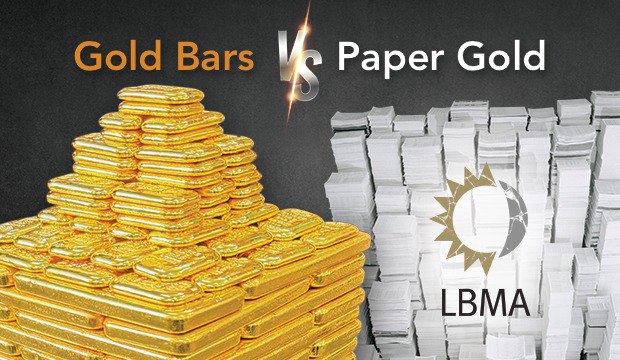 Physical gold at Bullionstar vs. Paper Gold on LBMA