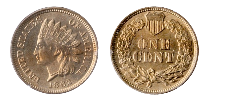 1862 Indian Head Cent: James Longacre's Civil War Masterpiece
