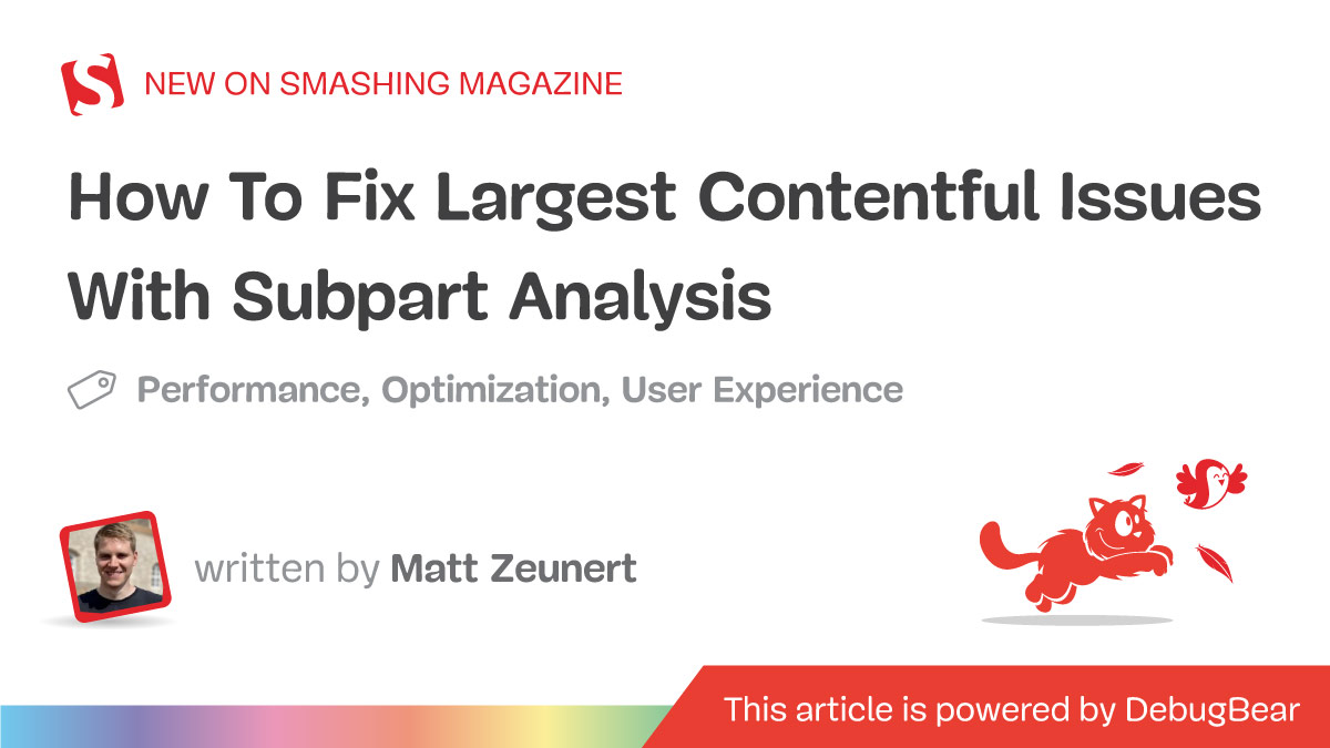 How to solve the largest content -containing paint problems with subdelanalysis - Smashing Magazine
