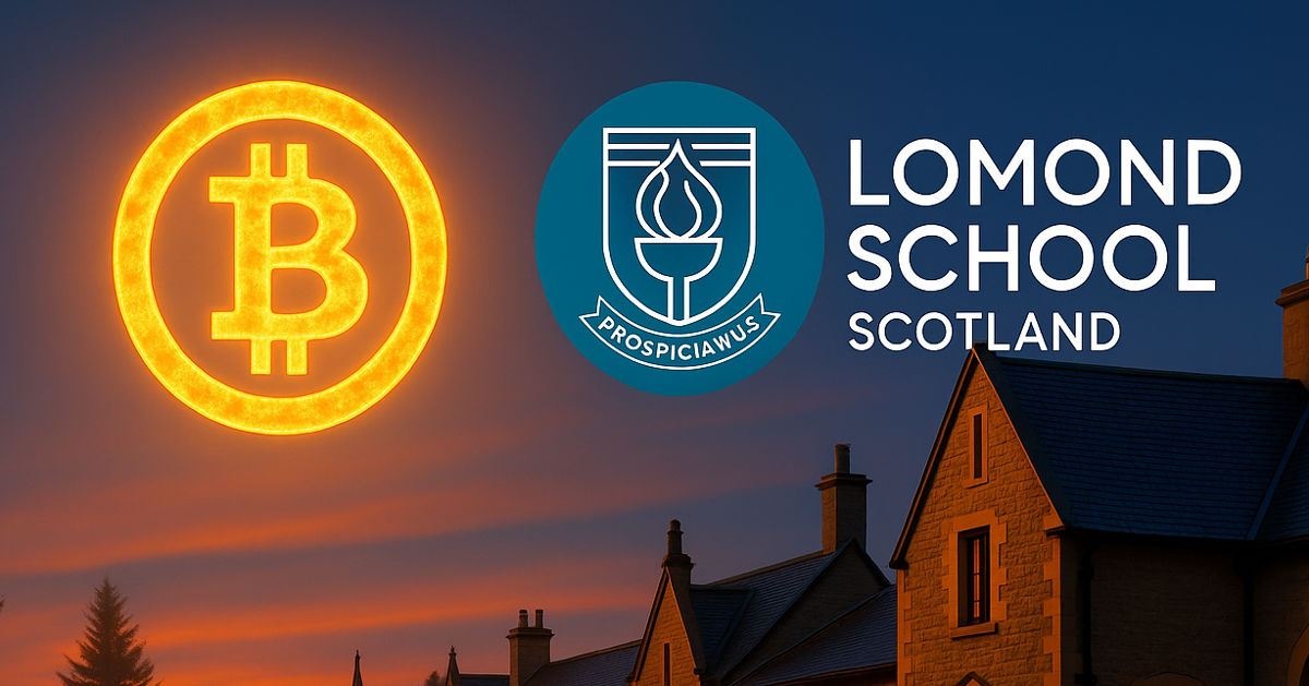Scotland's Lomond School and Saifedean Ammous Launch New Bitcoin Scholarship Program